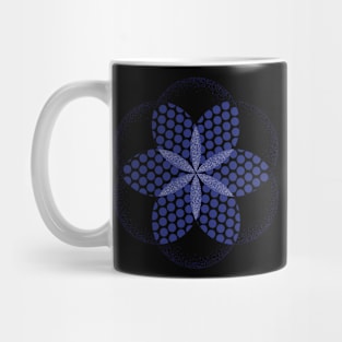 Flower Circle Pattern Mug